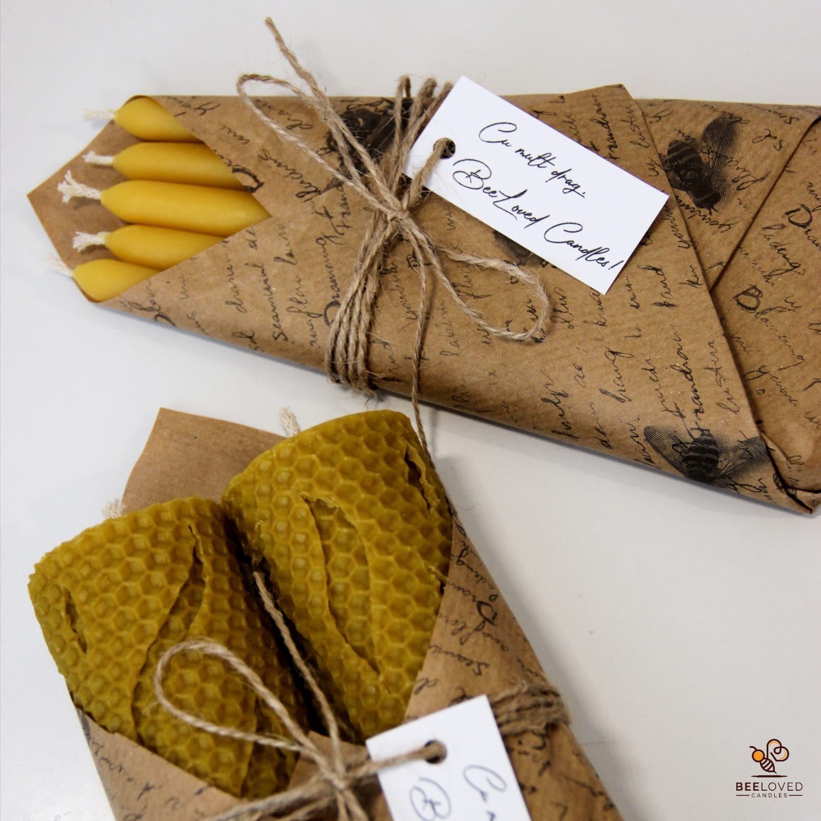 BeeLoved Candles Lumanari din ceara naturala de albine